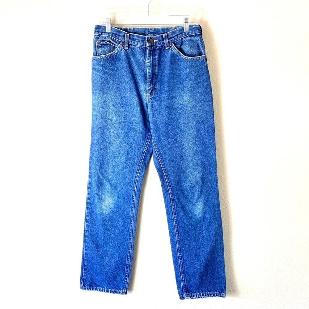Vintage Lee High Rise Mom Jeans Size 30 - Picture 4 of 9